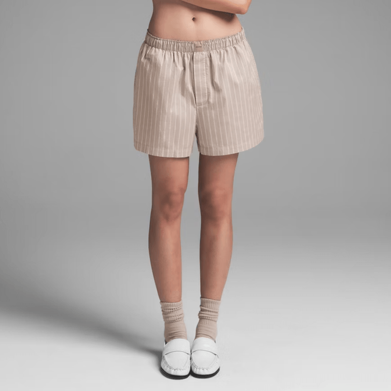 Skims Cotton Poplin Boxer