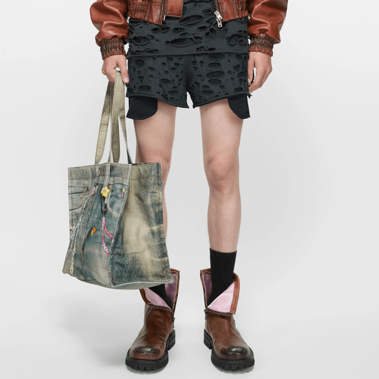 Acne Studios Distressed Shorts