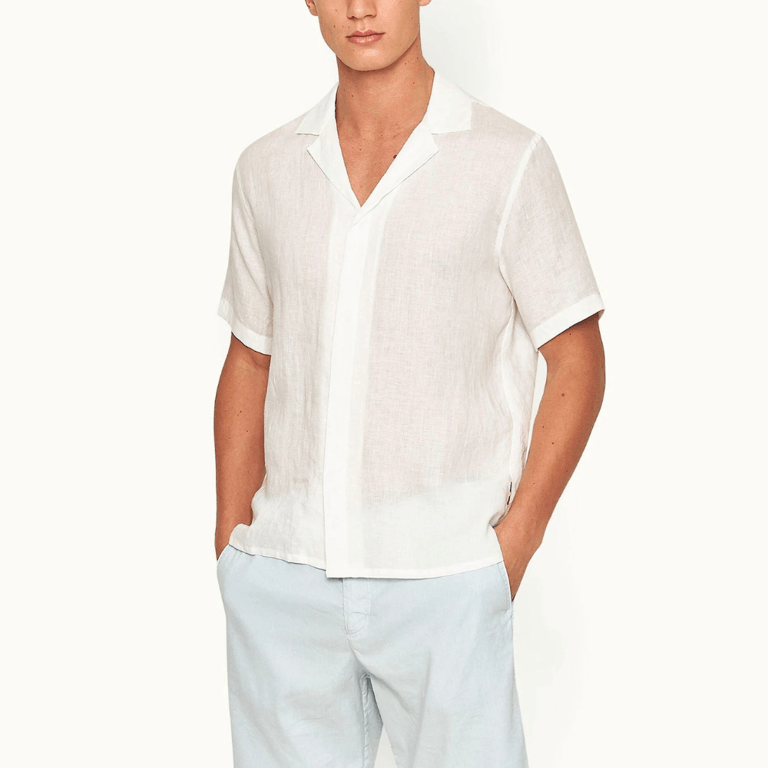 Orlebar Brown Maitan Linen Shirt
