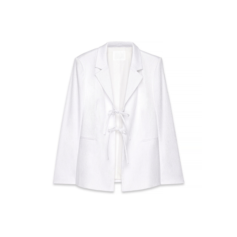 Tie Front Blazer
