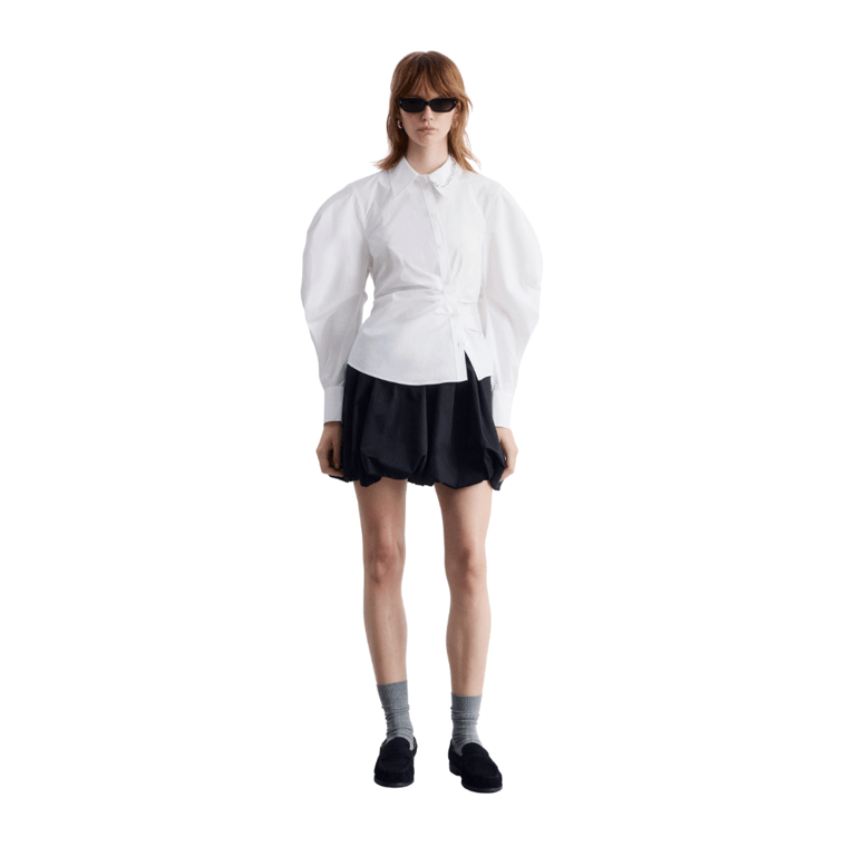 Asymmetrical Cotton Shirt