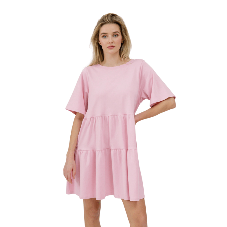 Tiered Tee Dress