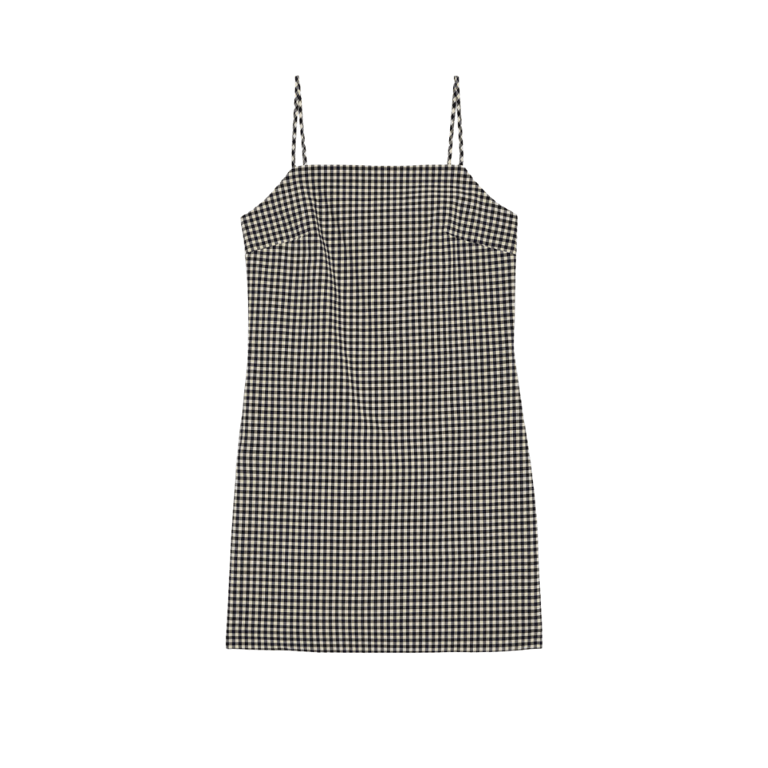 Mini Gingham Dress