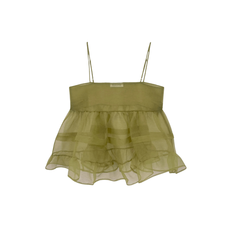 Babydoll Organza Top