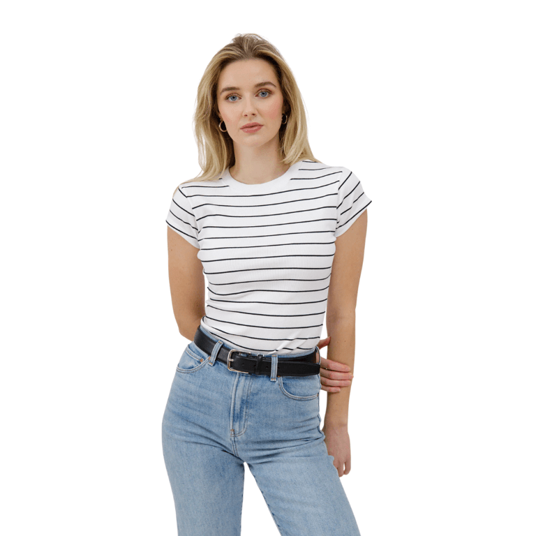Ribbed Tee
