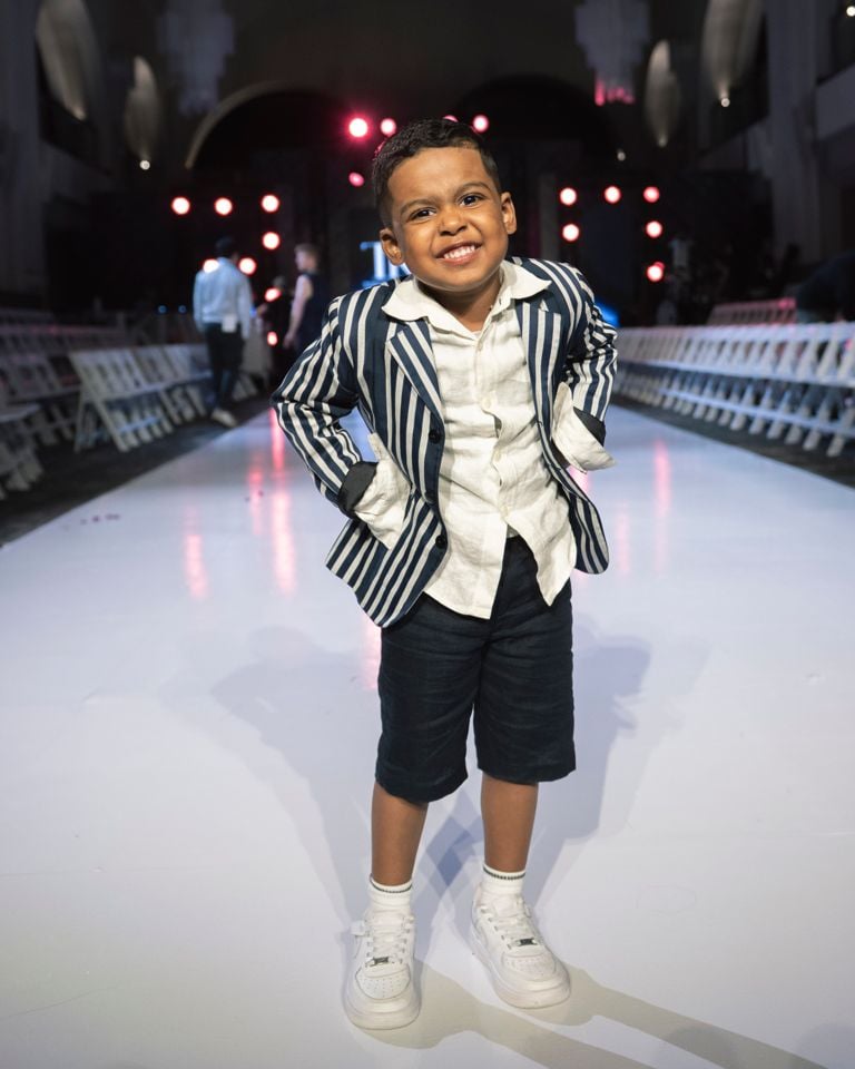 Liam Persaud at Toronto Kids Fashion Week