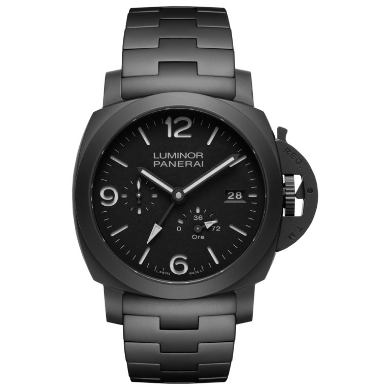'80s retro watches, Panerai Luminor GMT Power Reserve Ceramica PAM01674