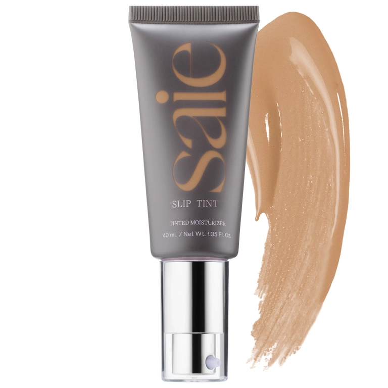 glowy not greasy butter skin makeup saie skin tint