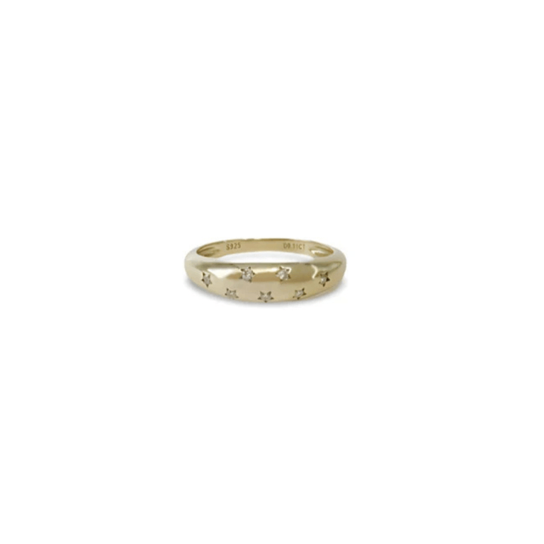El&Elle Estrellita Moissanite Ring