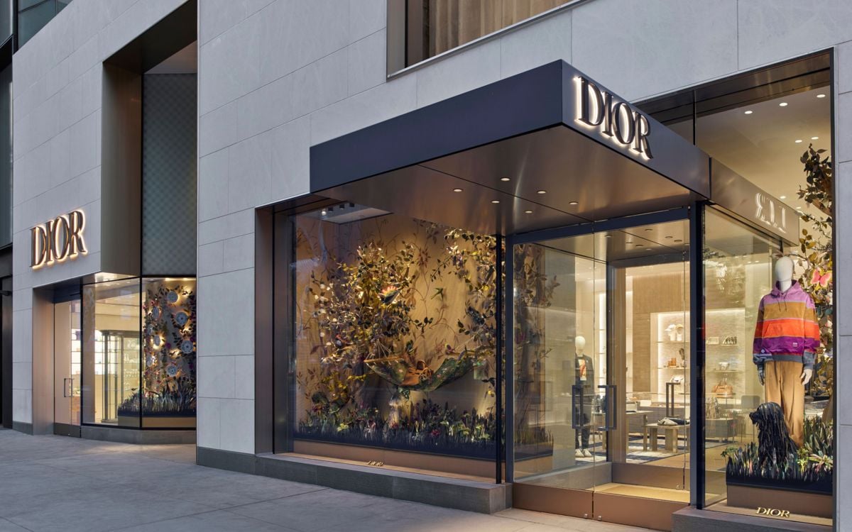 The House of Dior New York flagship storefront