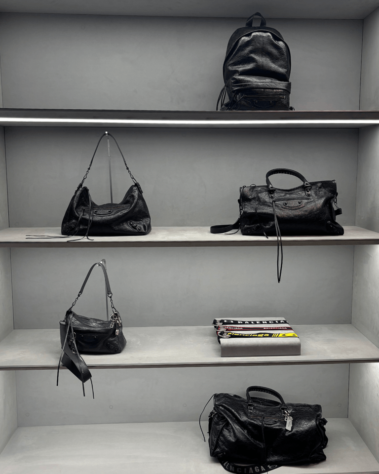 balenciaga beat up bags
