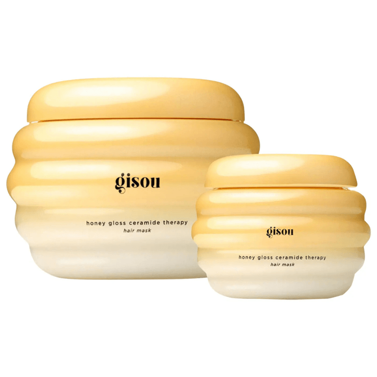 Gisou Honey Gloss Ceramide Therapy Hydrating Hair Mask Duo