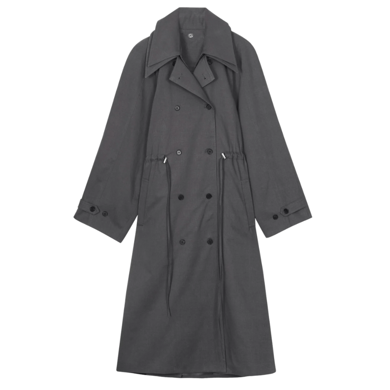 The Frankie Shop Elrod Drawstring Trench