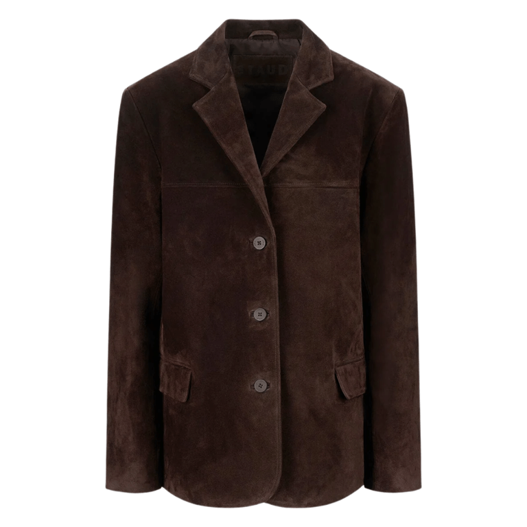 Staud Natalie Suede Jacket