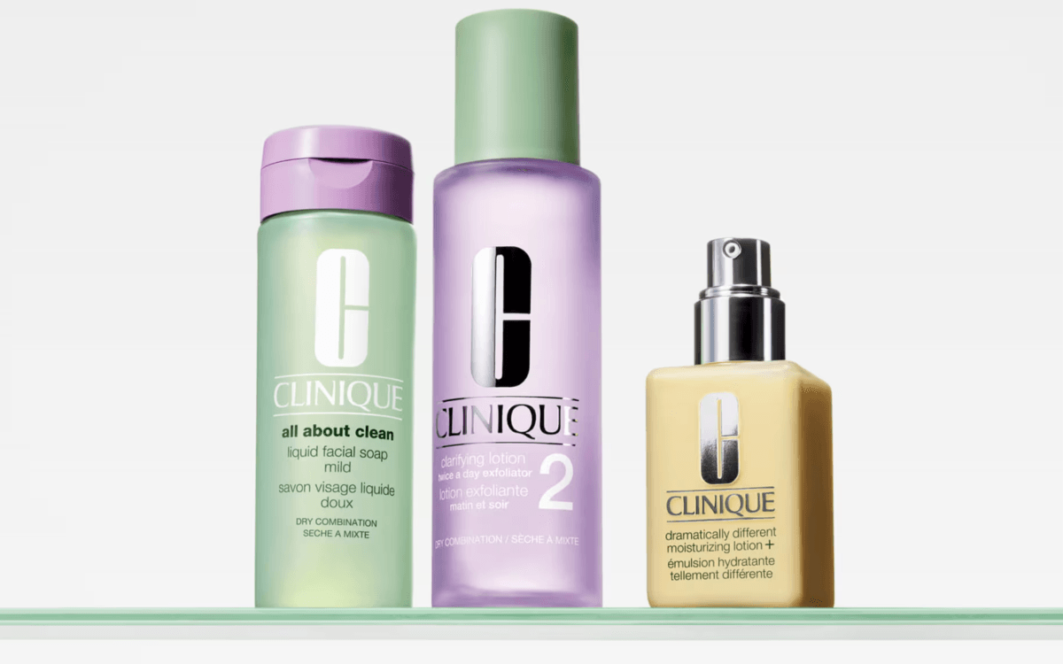 how to reset your skin, clinique 3-step system