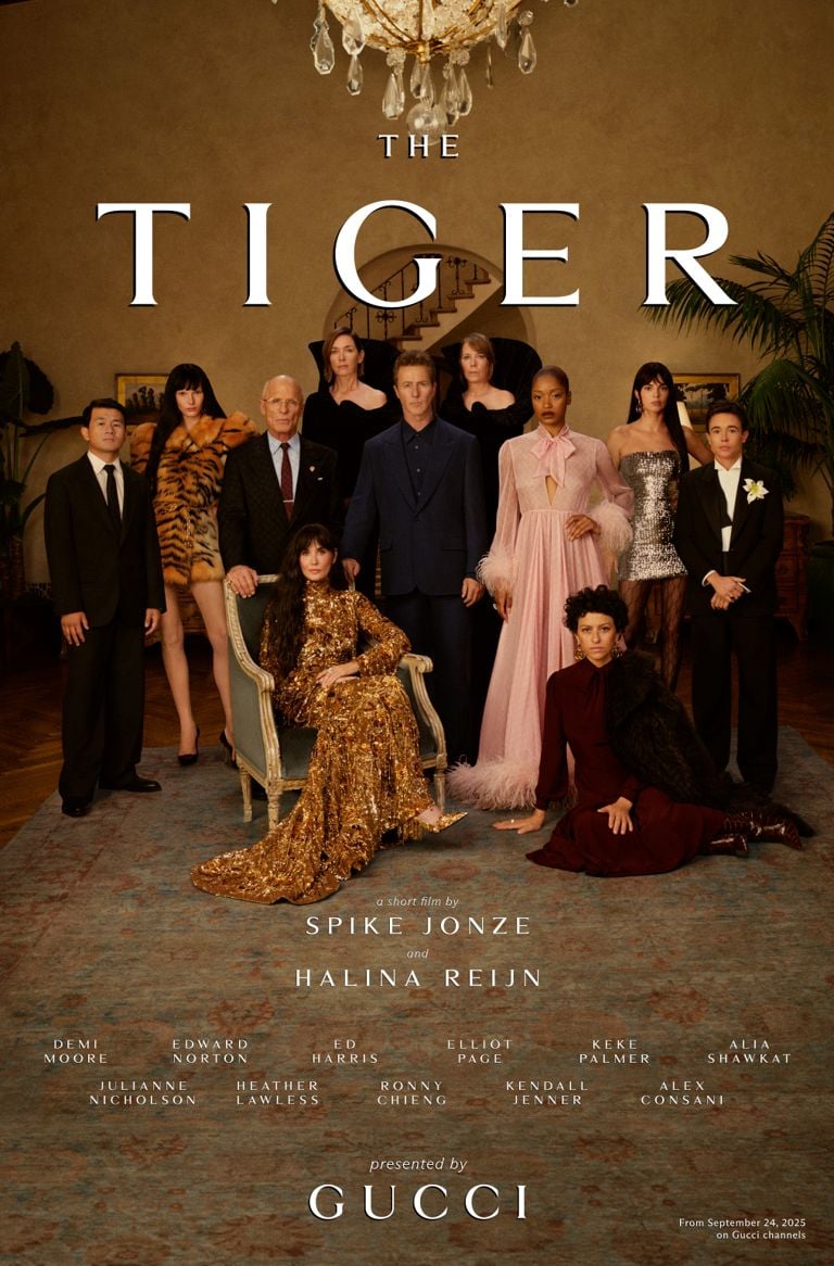 gucci the tiger short film fashoin
