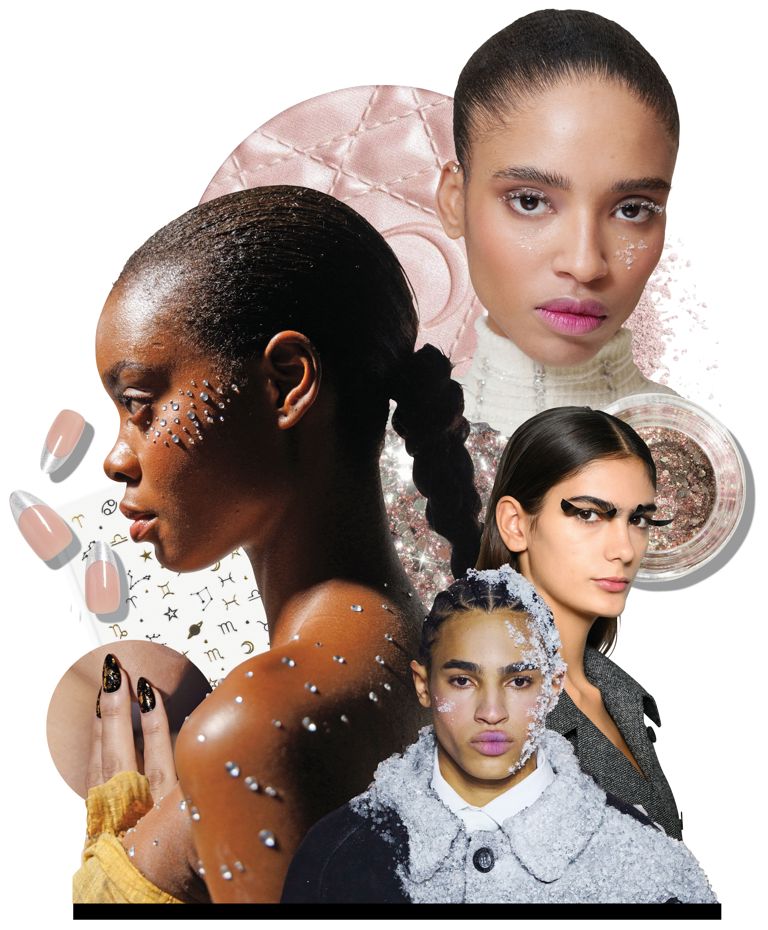Fall Beauty Trends: Embellished makeup