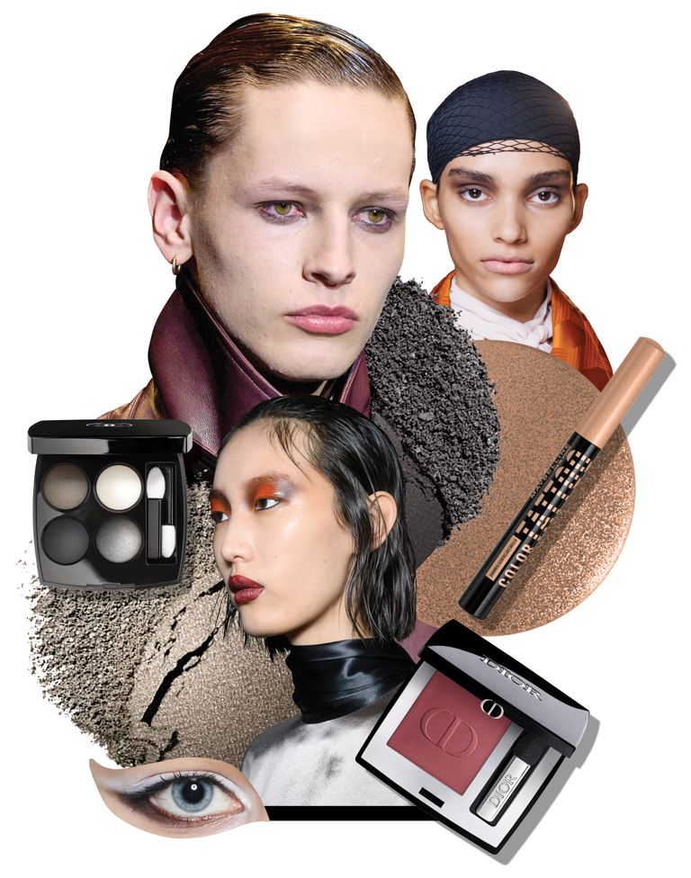 Fall Beauty Trends: coloured eyeshadow
