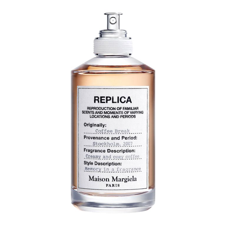 Best coffee perfumes: a bottle of Maison Margiela Replica Coffee Break Eau de Toilette