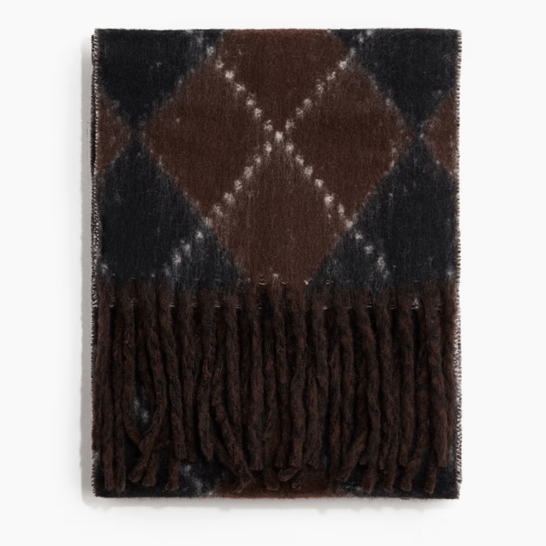 H&M Scarf With Fringe