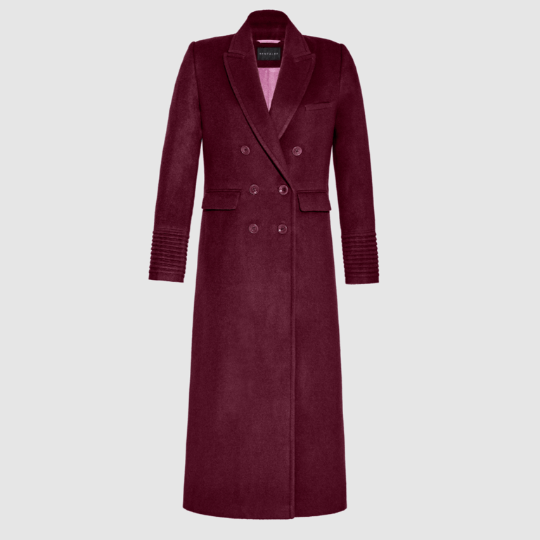 Baby Alpaca Maxi Double Breasted Coat
