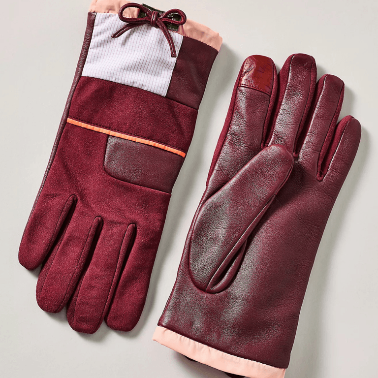 Anthropologie Aristide Cashmere-Lined Leather Gloves