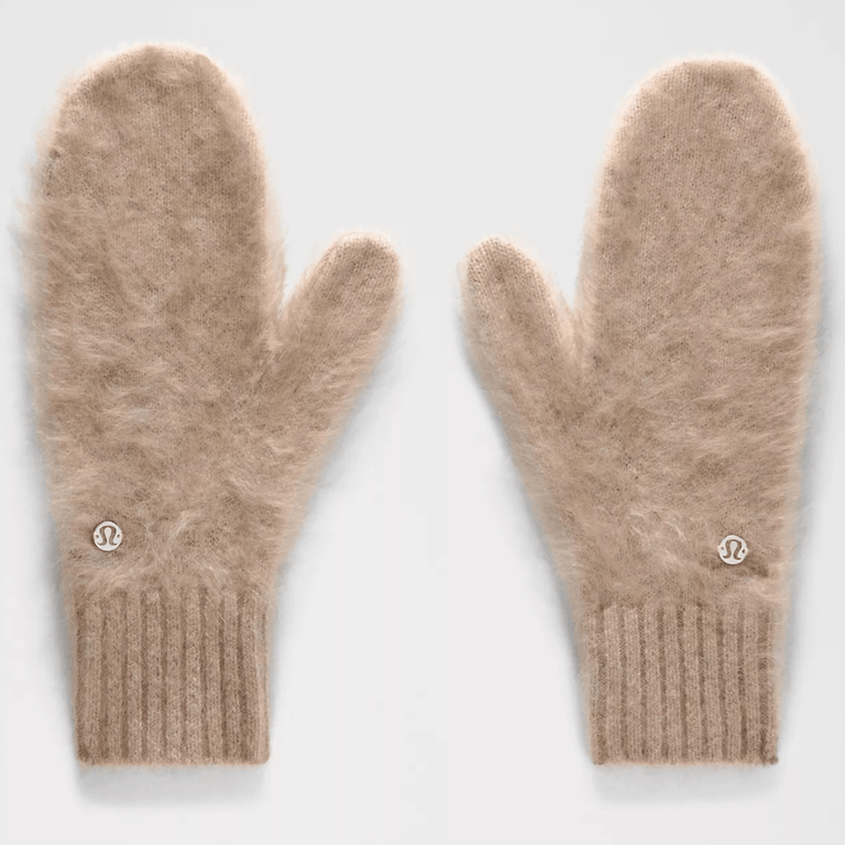 Lululemon Fuzzy Cashmere Mittens