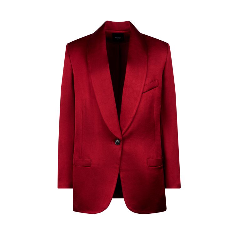 Shawl Collar Oversized Blazer