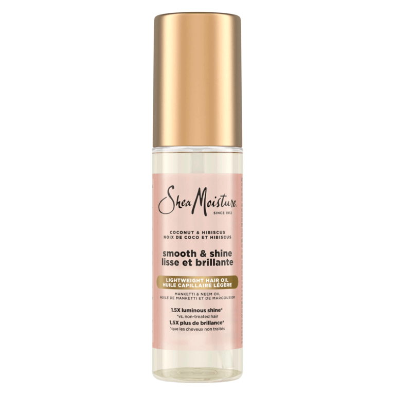 SheaMoisture Coconut & Hibiscus Smooth & Shine Lightweight Hair Oil