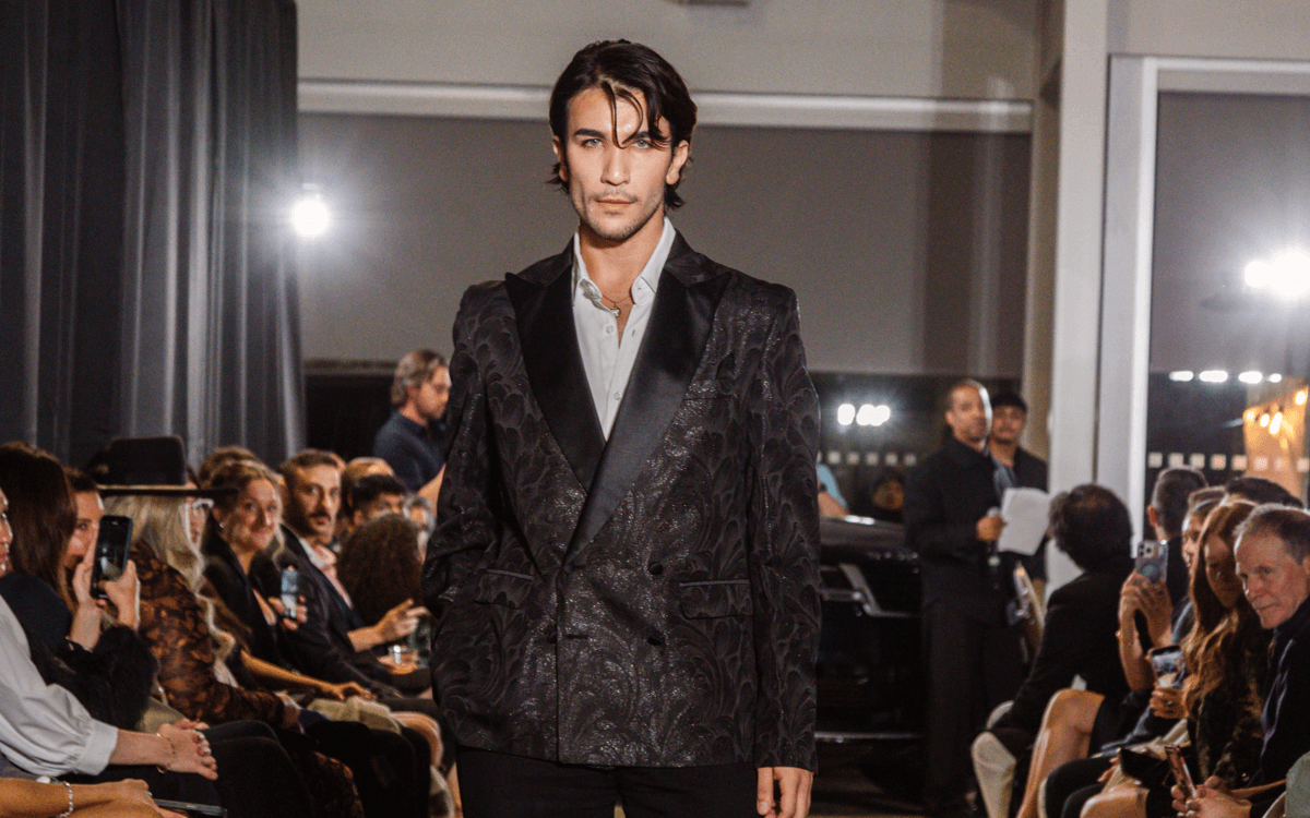 Fashion Drive for change: Runway show by designers Rhowan James Homme and Kaela Kay.