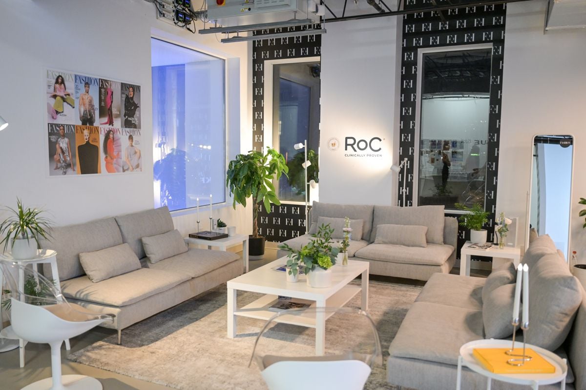 The FASHION Lounge with RoC Skincare