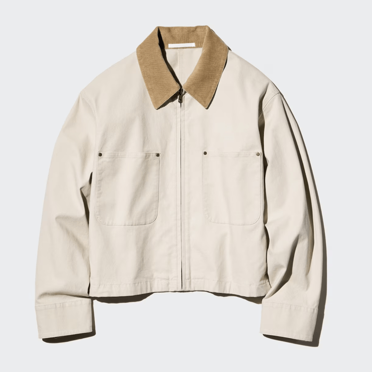 Uniqlo Unisex Zip-Up Short Jacket 