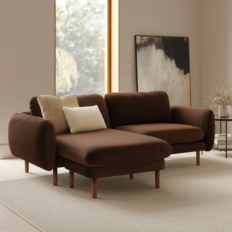 Article Sanders velvet sofa