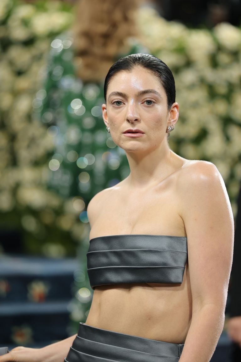 The 2025 Met Gala Celebrating "Superfine: Tailoring Black Style" - Arrivals Lorde wearing no mascara