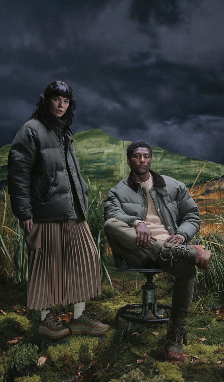SOREL x Barbour collab
