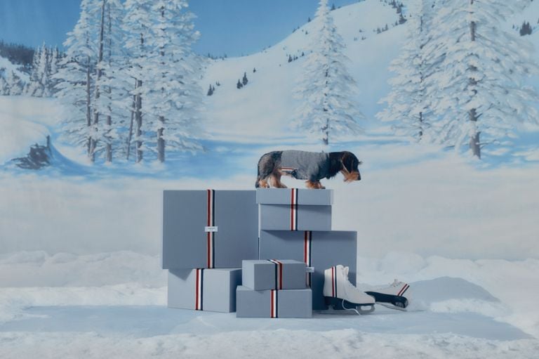 THOM BROWNE HOLIDAY campaign