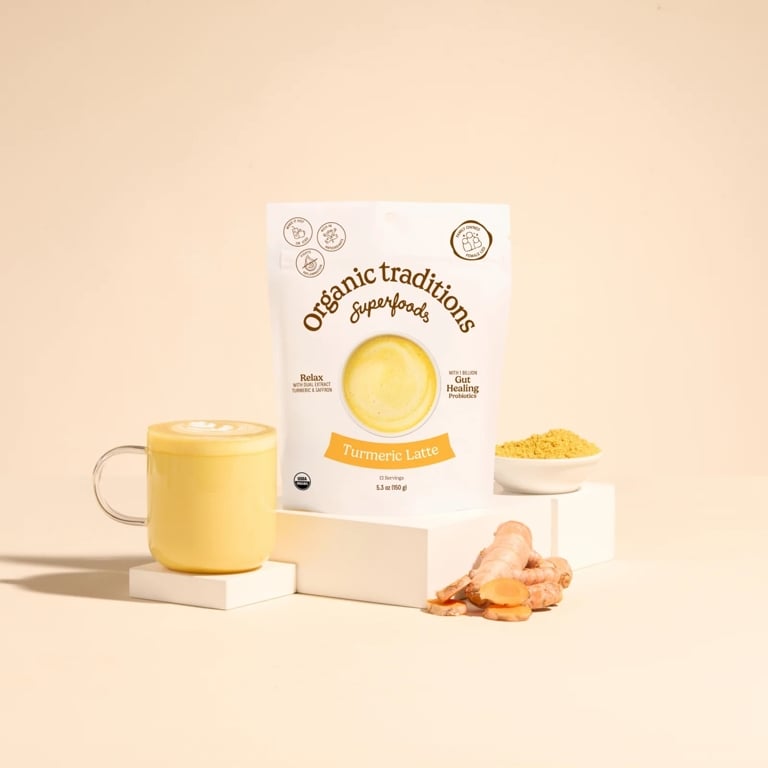 Organic Traditions Turmeric Latte