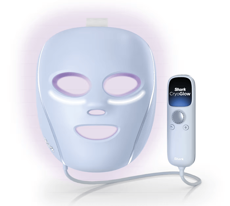  shark cryoglow at-home led mask