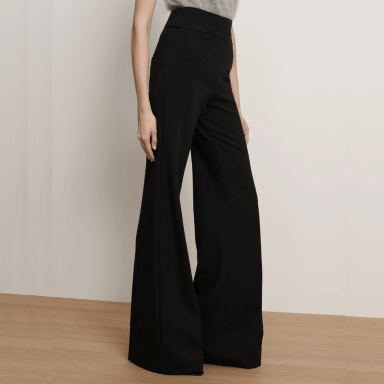 Veronica Beard Kalinda Wide-Leg Ponte Pant