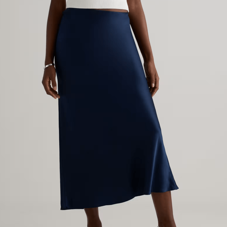 Quince Silk Maxi Skirt