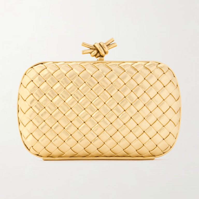 Bottega Veneta Knot Padded Clutch