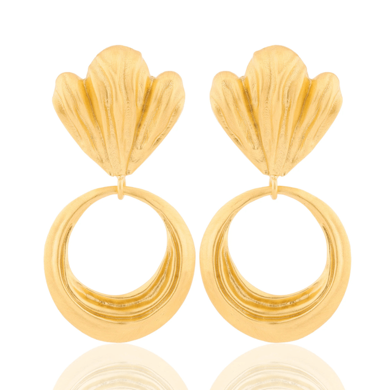Bohème by Vero Rose Sand Mini Earrings