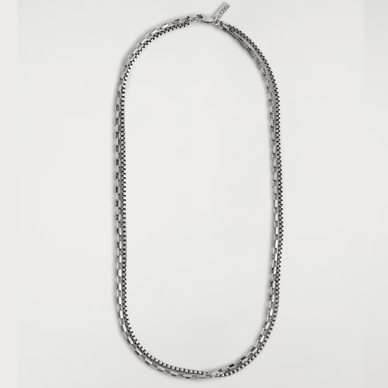 COS Double Chain Necklace