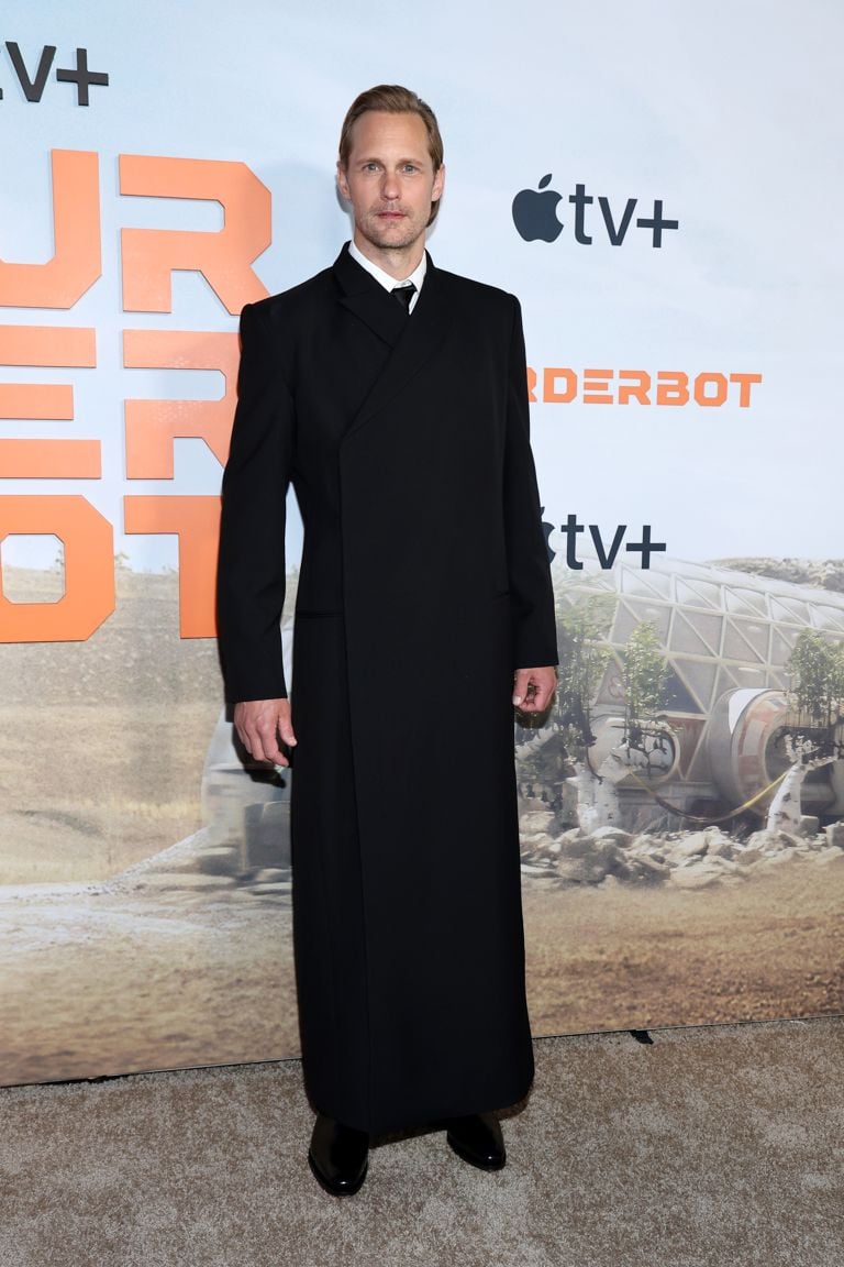 Alexander Skarsgard attends Apple TV+'s "Murderbot" New York Premiere at Regal Union Square on April 28, 2025 in New York City.