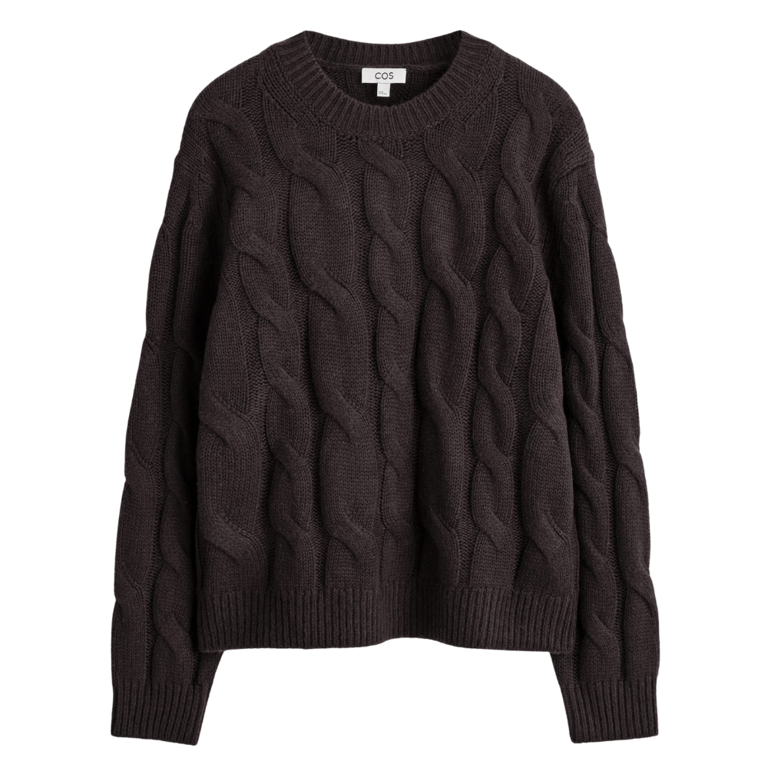COS Cable Knit Jumper 