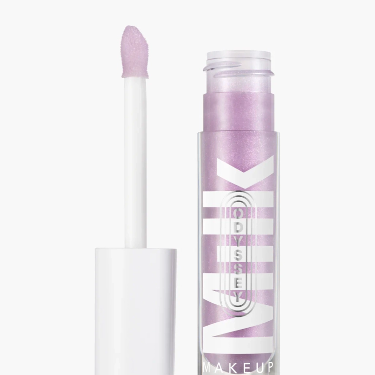 Milk Makeup Odyssey Lip Oil Gloss Hydrating Lip Gloss in Lavender Shimmer