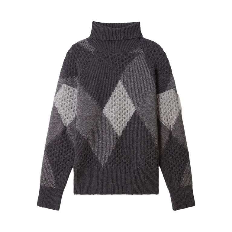 Stella McCartney Argyle Turtleneck Jumper
