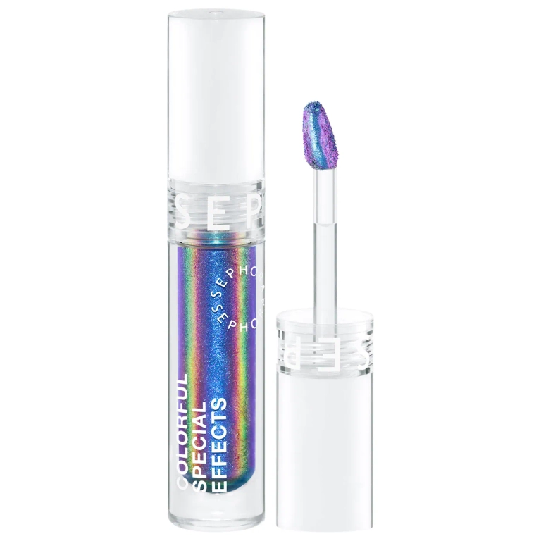 Sephora Collection 12H Colorful Special Effects Multichrome Liquid Shadows in Cosmic Blue