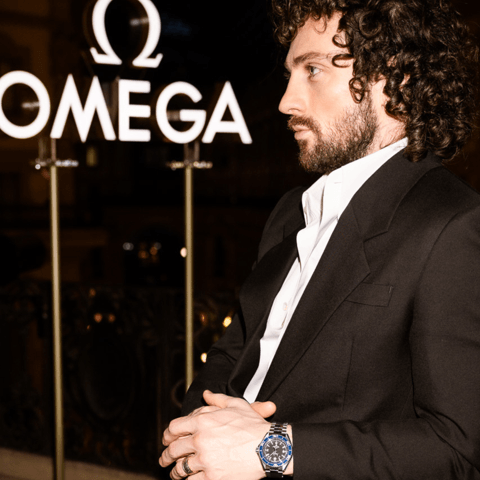 Aaron Taylor-Johnson Wears Omega to the Olympics + More Fashion News