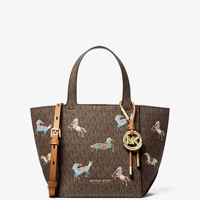 Jordi Small Signature Logo Convertible Tote Bag